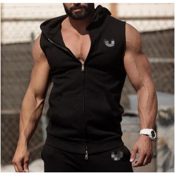 トレーニングタンクトップ メンズノースリーブ パーカー 二点送料無料フィットネスフード付きファスナーフード 付き カジュアル Tシャツ シンプル Buyee 日本代购平台 产品购物网站大全 Buyee一站式代购 Bot Online