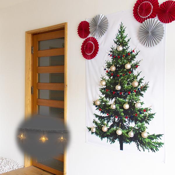 クリスマス タペストリー ツリー と ガーランドイルミネーション付きのお得なセット 北欧 おしゃれ Treetapestry Gl おとぎのバーチャルショップ 通販 Yahoo ショッピング