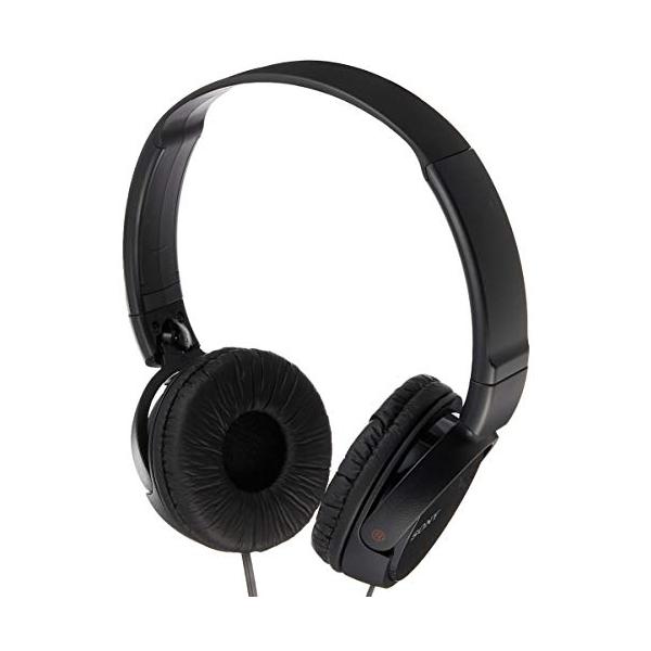 ソニー ヘッドホン MDR-ZX110 : 密閉型 折りたたみ式 ブラック B