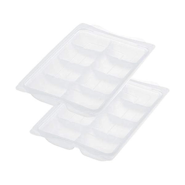 ・透明 Mサイズ (x 2) A00116・・Size:Mサイズ (x 2)・[商品サイズ] 本体サイズ:128×190×32mm・安心の日本製。くり返し使える冷凍保存。・[製造国] 日本