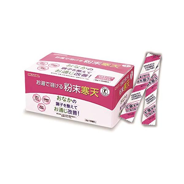 ・ 2グラム (x 1) ・内容量:2g×100P・カロリー:0.4kcal・原材料:海藻(紅藻類)・商品サイズ(高さx奥行x幅):90mm×130mm×200mm・ブラント名: かんてんぱぱ