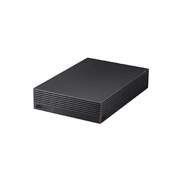 バッファロー パソコン＆テレビ録画用外付けハードディスク 4.0TBUSB3.1(Gen1)/USB3.0用 外付けHDD（ファンレス・防振・音