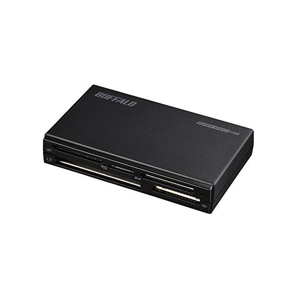 他サイト： BUFFALO USB3.0 マルチカードリーダー ハイエンドモデル ブラック BSCR508U3BKの商品画像