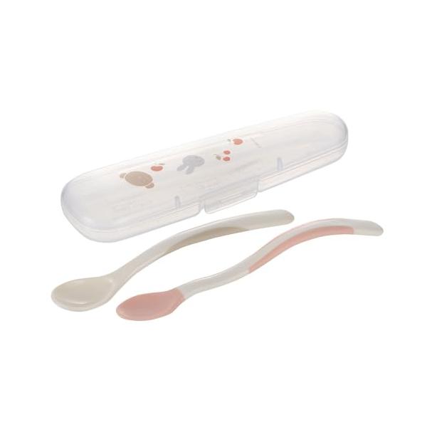 他サイト： リッチェル ミッフィー＆ボリス 離乳食スプーンセット（ケース付） 持ち運びやすい やわらかい先端 おでかけ 食洗器対応の商品画像