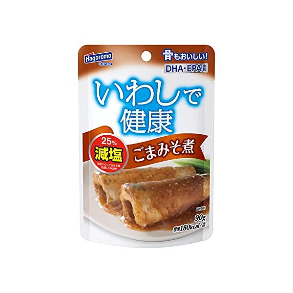 他サイト： はごろも いわしで健康 ごまみそ煮 (パウチ) 90g (1597)×12個の商品画像