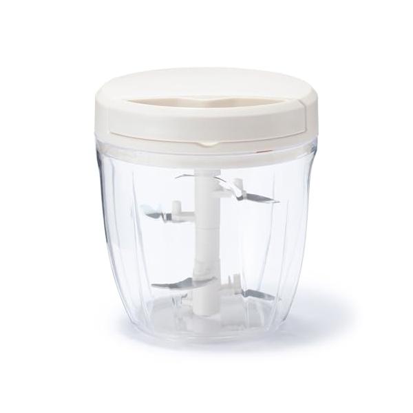 白/直径12.5×高さ14cm/44131282・パッケージ個数:1・サイズ : 直径12.5×高さ14cm・容量 : 900ml・素材 : 本体 : ポリスチレン・蓋 : ポリプロピレンポリアセタール・ハンドル、その他 : ABS樹脂・軸...