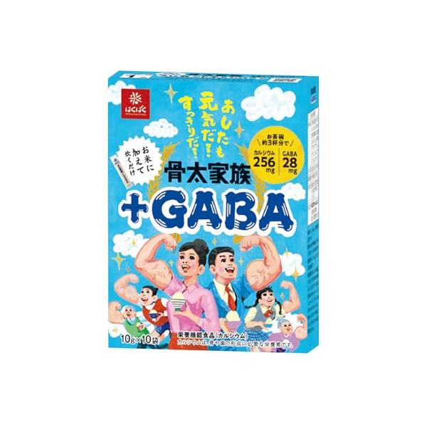 -/100g/-・Size:100g・原材料:大麦（国産）／貝カルシウム、GABA含有発酵液、乳酸カルシウム、糊料(アラビアガム)、ビタミンB6、ビタミンB1、ビタミンD・商品サイズ(高さx奥行x幅):13.5cm×3.6cm×10.5cm