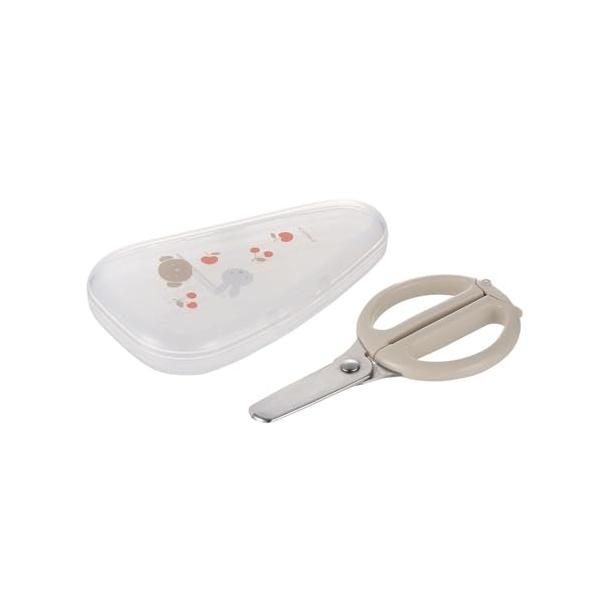 新モデル ミッフィー&amp;ボリスベージュ/-/-・Style:新モデル ミッフィー&amp;ボリス・大人の食事を食べやすく、取り分け・切りにくい肉や葉野菜もサックっと切れる・セーフティロック付なので不用意に開かず安心・ケース付きなので、...