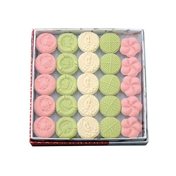 お茶の岡田園 和三盆糖御干菓子 落雁 3色