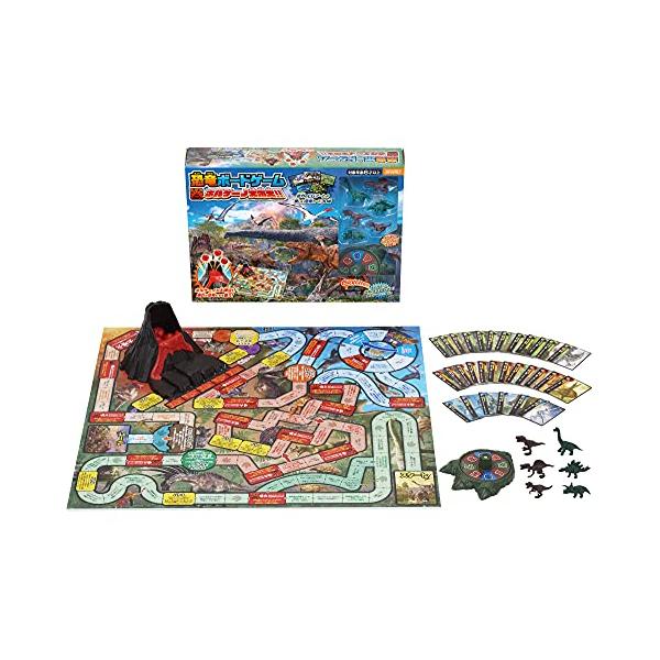 恐竜ボードゲーム ボルケーノ大噴火〜大迫力の噴石が恐竜たちを襲う！〜【デラックス版】