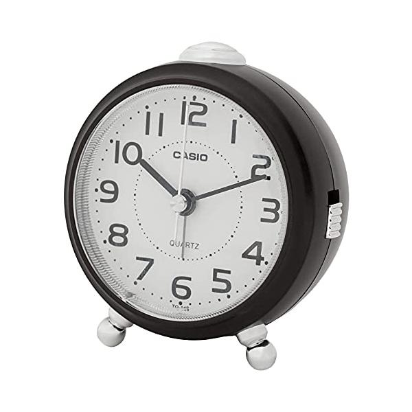 CASIO(カシオ) 目覚まし時計 置き時計 ダークブラウン 茶 アナログ