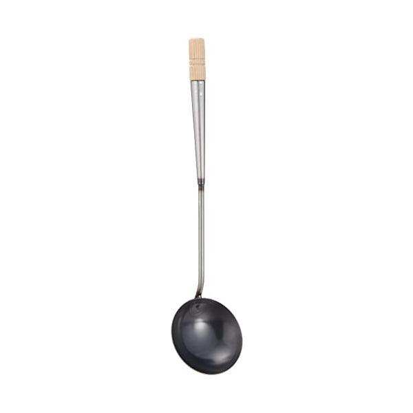 遠藤商事 業務用 中華お玉 小 10.5x42.7x7cm 鉄 日本製 ATY12003
