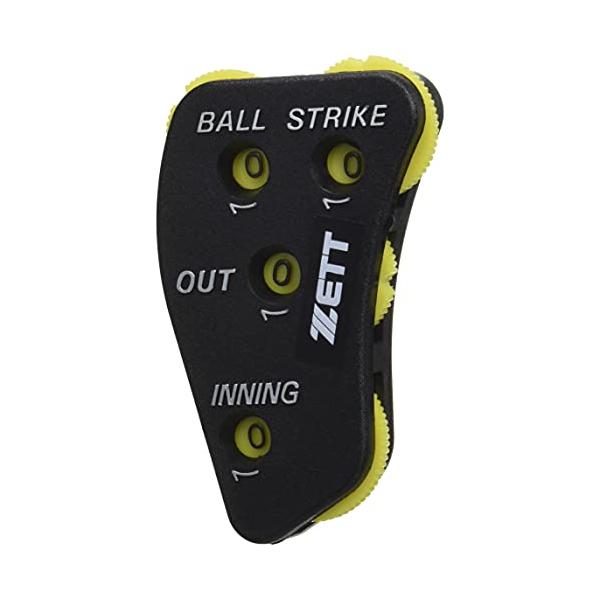 他サイト： ZETT(ゼット) 野球 審判用 インジケーター ブラック(1900) BL2235の商品画像
