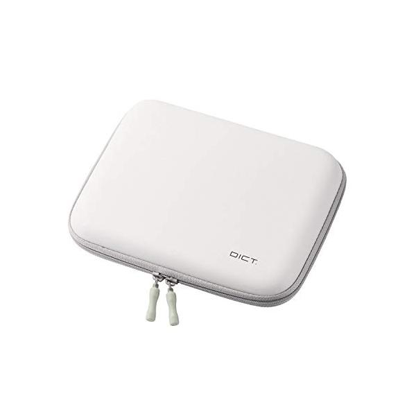 エレコム 電子辞書ケース イヤホン対応 タッチペン対応 Lサイズ EX-word Brain 2020年新モデル対応 ホワイト DJC-006L