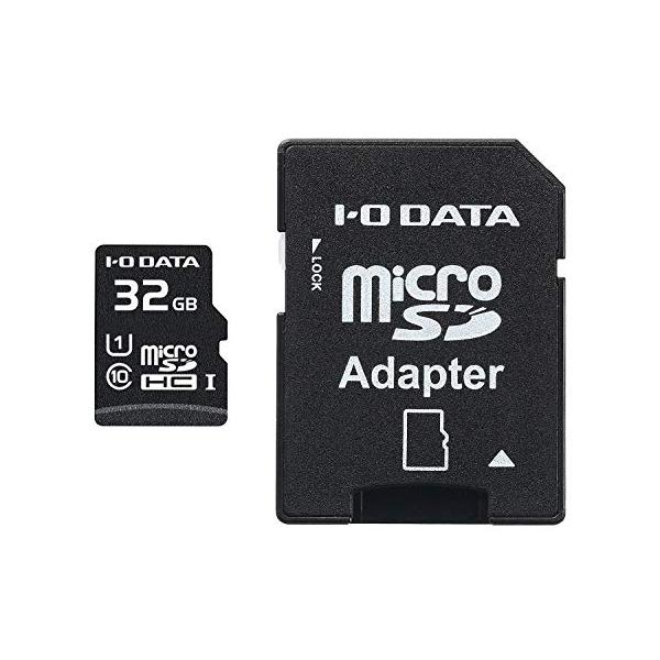 他サイト： アイ・オー・データ microSDカード 32GB UHS-I(スピードクラス1)/Class10対応 Nintendo Switch動作確認済の商品画像