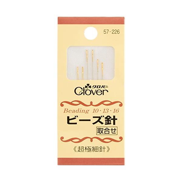 他サイト： Clover ビーズ針 取合せ 超極細針 6本入り 57-226の商品画像