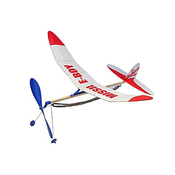 スタジオミド 袋入りライトプレーン B級 ミサイルボーイ ゴム動力模型飛行機キット LP-09