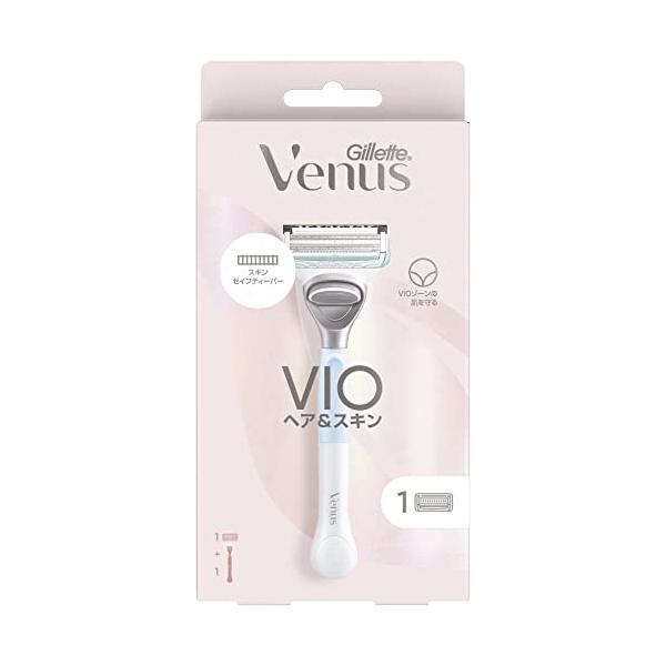P&amp;G Gillette（ジレット） ヴィーナス VIOヘア＆スキン カミソリ ホルダー 替刃1個付