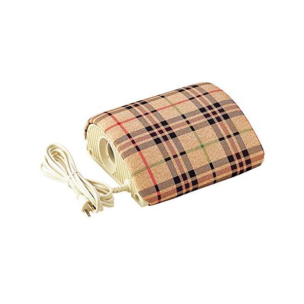 2)山形あんか・なし  KYA-06211・・Style:2)山形あんか・サイズ:幅24×奥行21×高さ9cm・本体重量:1.1kg・消費電力:60W・コード長:約2.9m・温度調節:◯