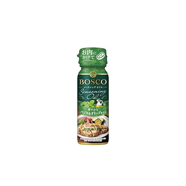 日清オイリオ ボスコシーズニングオイルバジル&amp;オリーブオイル 90g