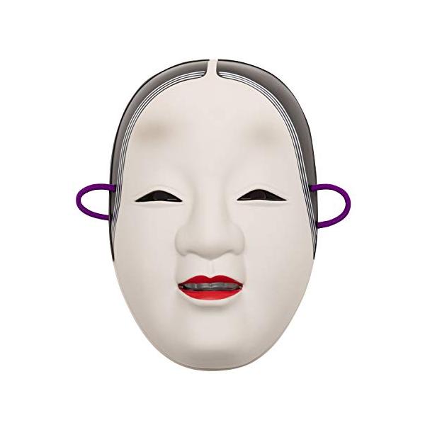 他サイト： Party City 民芸お面 女能面 小面 白の商品画像