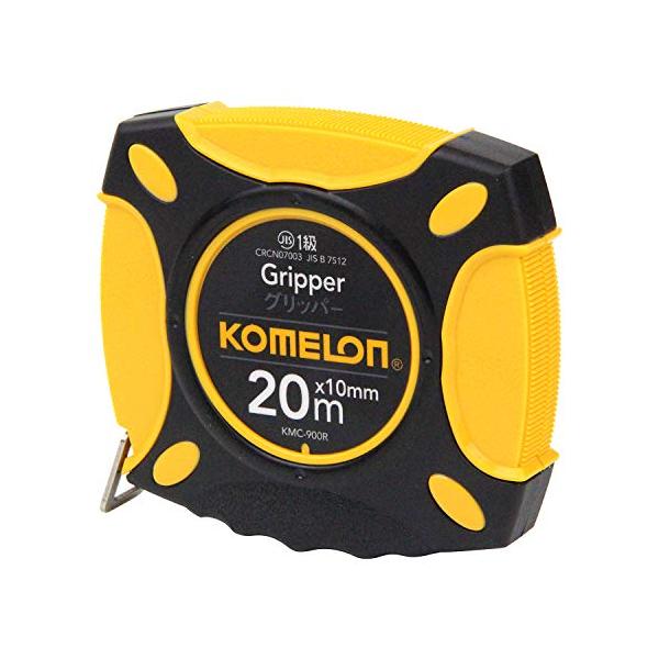 他サイト： コメロン 鋼製巻尺 グリッパー テープ幅10mm 20M KMC-900Rの商品画像