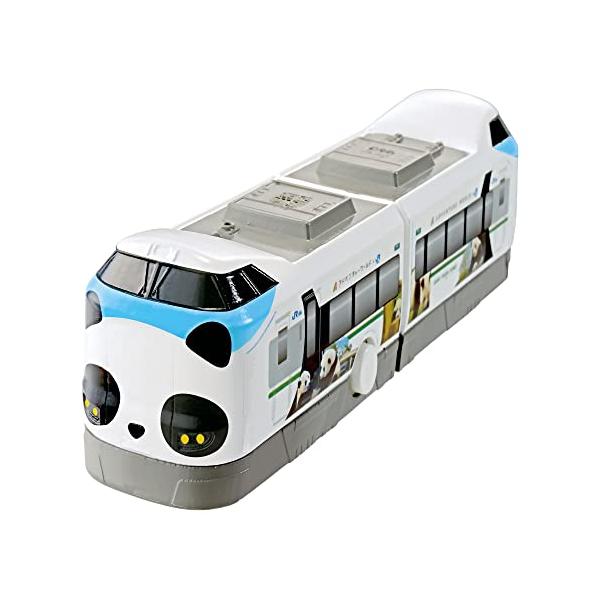 ・  1861718・・PatternName:パンダくろしお・水陸両用スイスイトレインシリーズ・対象年齢:3歳以上・セット内容:本体・おふろでもお部屋でも遊べるトレイン玩具。電池不要のプルバック式で、水陸両用で走ります。大人気のパンダくろ...