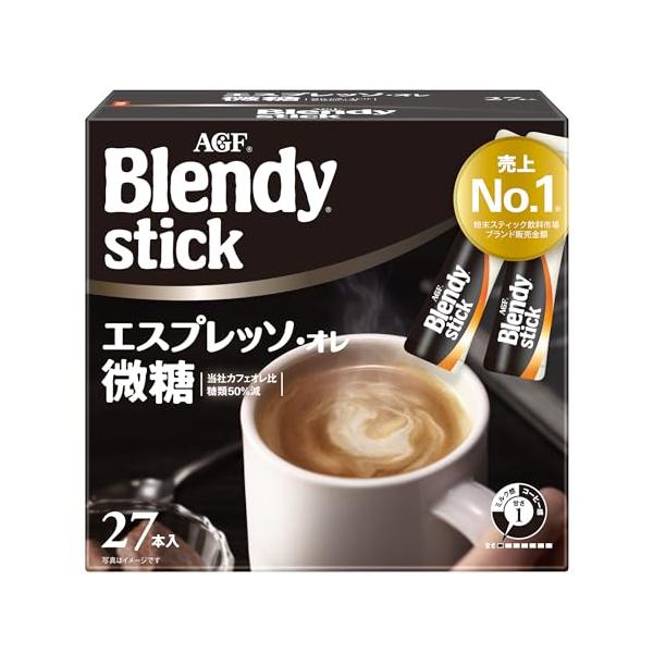 他サイト： AGF ブレンディ スティック エスプレッソ・オレ微糖 27本 【 スティックコーヒー 】の商品画像