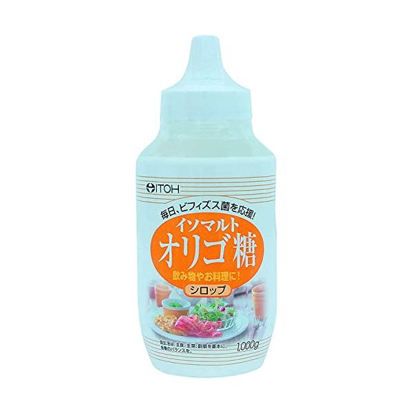 井藤漢方製薬 イソマルト オリゴ糖 シロップ 1000g 甘味料 植物由来