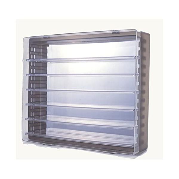 他サイト： ISETO (伊勢藤) コレクションケース クリアブラック 幅36×高さ31.8×奥行き10.2cm I-254の商品画像