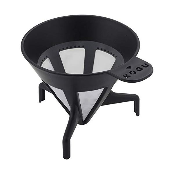 他サイト： 珈琲考具 KOGU 下村企販 コーヒー ドリッパー フィルターレス 【日本製】 樹脂製 1~4杯用 フィルター不要 洗える エコ アウトドア 4の商品画像