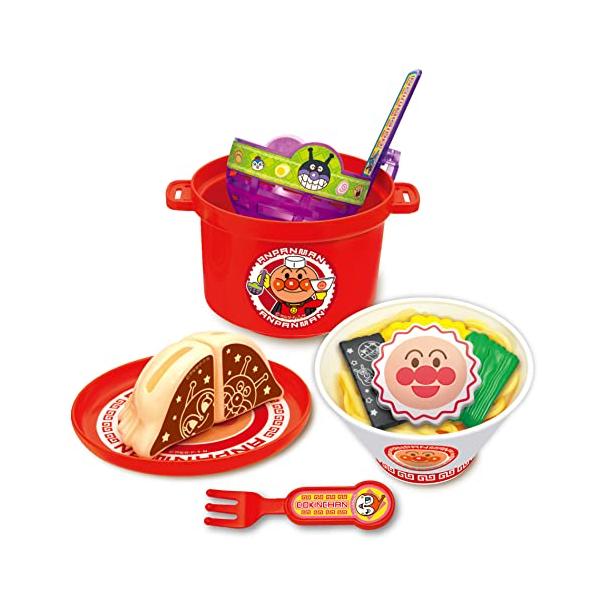 他サイト： ジョイパレット(JOYPALETTE) アンパンマン 湯切りでチャッチャッ! アンパンマンラーメンセットの商品画像