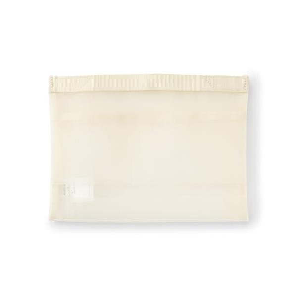 ナイロンメッシュバッグインバッグ Ａ５サイズ用 アイボリーの商品画像