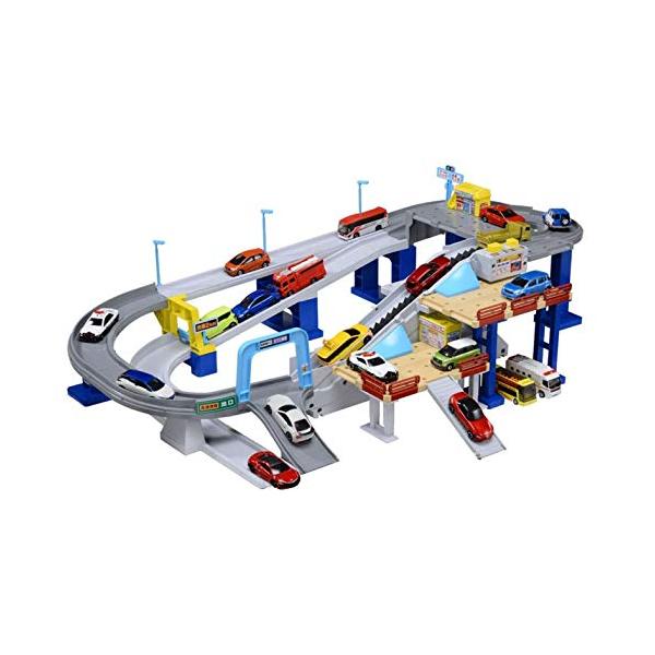 タカラトミー トミカ 2スピードでコントロール! トミカアクション 高速どうろ トミカワールド 2スピードでコントロール！トミカアクション高速
