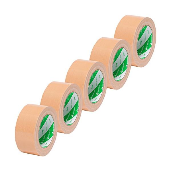 他サイト： ニチバン 布テープ 50mm×25m 5巻パック LS29-5P 黄土の商品画像