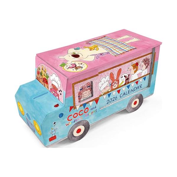 グリーティングライフ 2026年 カレンダー ココちゃん カーボックス