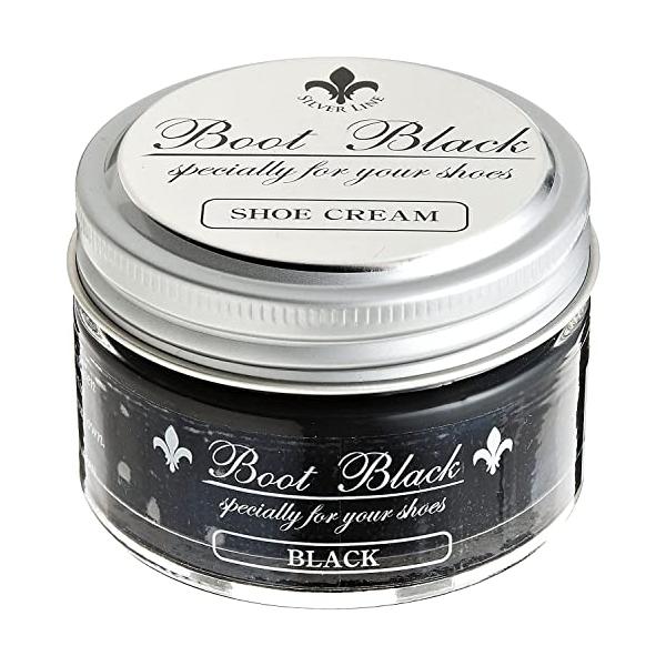 靴クリーム・ブラック 55g BBSLSC・・Color:ブラック・容量:55g・成分:ミツロウ、ライスワックス、モンタン系ワックス、パラフィン系ワックス、ホワイトオイル、有機溶剤・種類:乳化性・レザーローションで汚れを落とし、シュークリー...