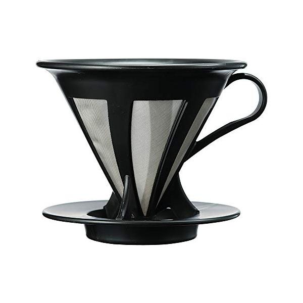 他サイト： HARIO (ハリオ) ドリッパー カフェオール コーヒー ドリップ 1~4杯用 ブラック CFOD-02Bの商品画像
