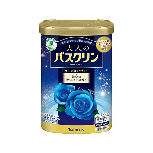 大人のバスクリン 神秘の青いバラの香り 600g 10個セット otogizakka_no52095880ad