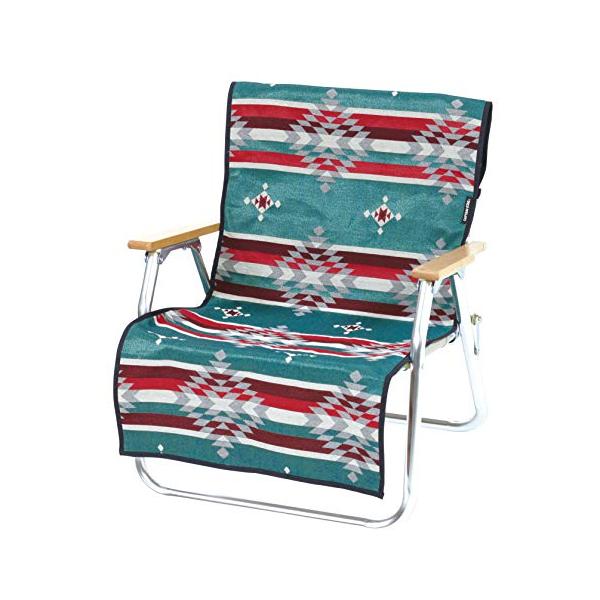 他サイト： キャプテンスタッグ(CAPTAIN STAG) チェア カバー チェア用 着せかえカバー ラグ ブルー CSネイティブ UP-2669 製品サイの商品画像