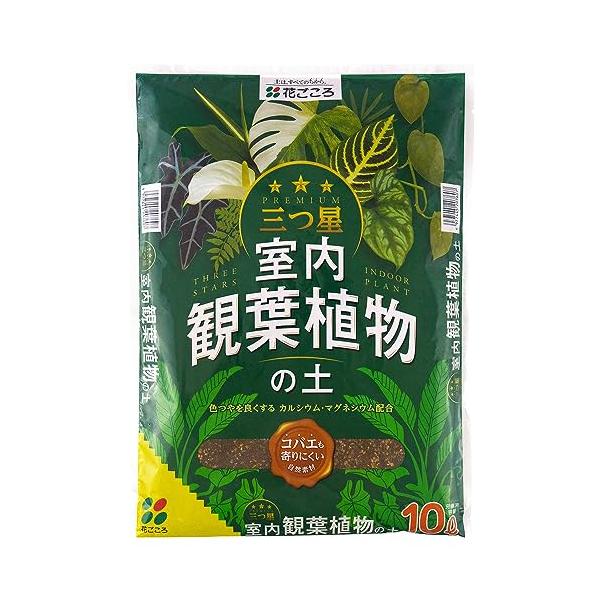 他サイト： 花ごころ 三つ星 室内観葉植物の土 コバエも寄りにくい自然素材 10Lの商品画像