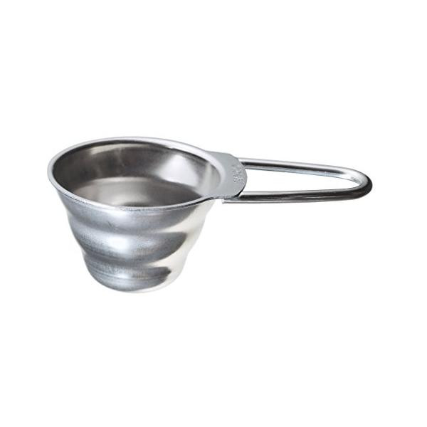 ・シルバー  M-12SV・・MaterialType:本体/ステンレス・ステンレスでスタイリッシュに・自然素材でナチュラルに・簡単にコーヒー粉を計れる・収納に嬉しいコンパクトサイズ・食洗機・乾燥機可