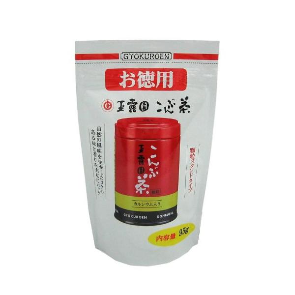 他サイト： 玉露園 こんぶ茶 お徳用スタンドパック 95gの商品画像
