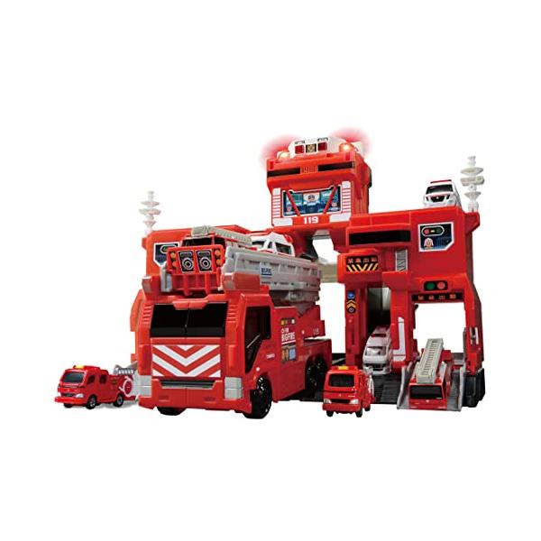 他サイト： トミカ 変形出動 ! ビッグファイヤー &amp; コマンドステーションの商品画像