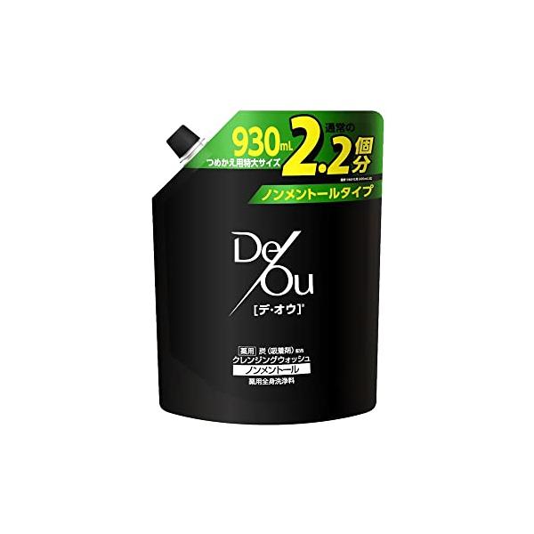 ・ブラック 930mL 4987241174416・・Size:930mL・男のニオイの元　まるごと洗浄！・大容量 930ml・スーッとしないノンメントールタイプ