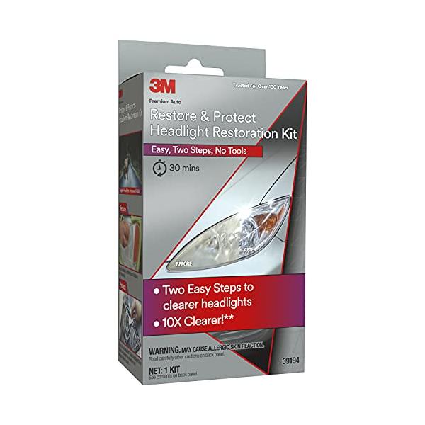 他サイト： 3M ヘッドライトクリーナー コーティング 磨き セット 39194の商品画像