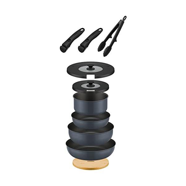 サーモス取っ手のとれるフライパン10点セットAA KSA-10A