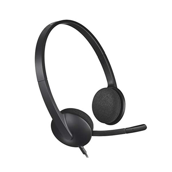 他サイト： ロジクール ヘッドセット H340r ステレオ USB接続 ノイズキャンセリング マイク 軽量 ヘッドフォン windows mac Chromeの商品画像