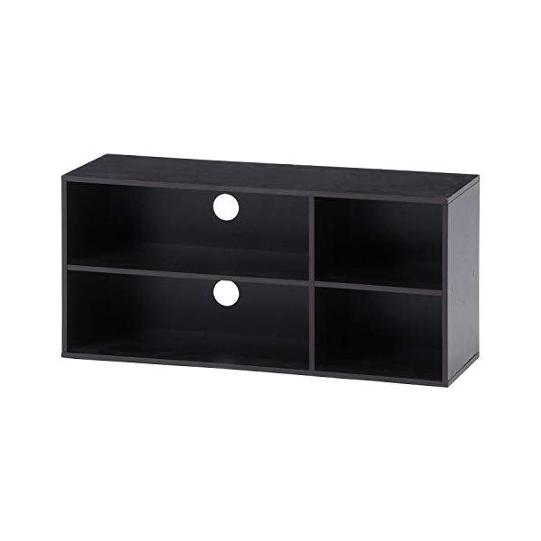 他サイト： 不二貿易 テレビ台 ローボード 32型 幅89cm ブラウン 簡単組み立て 84575の商品画像