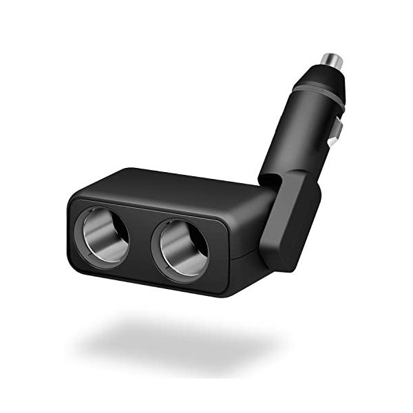 セイワ(SEIWA) 車内用品 シガーソケット増設分配器 ソケット2連 ダイレクトタイプ F318 プラグ抜け防止 12V/24V車対応 出力7